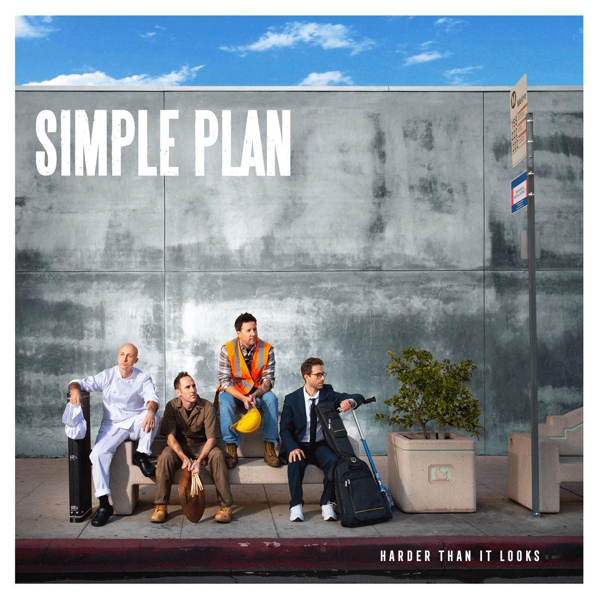 Album cover of "Harder Than It Looks" by Simple Plan