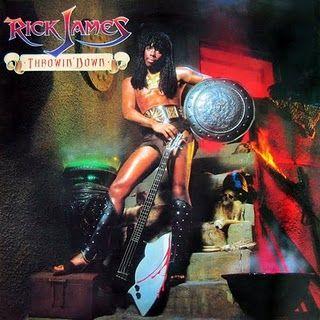 Capa do Álbum "Throwin' Down", de Rick James