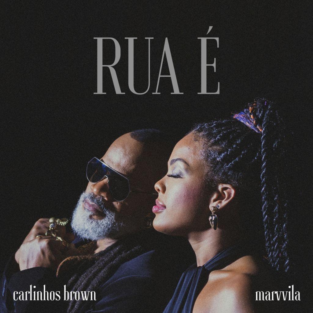 Portada del álbum "Rua É", de Carlinhos Brown