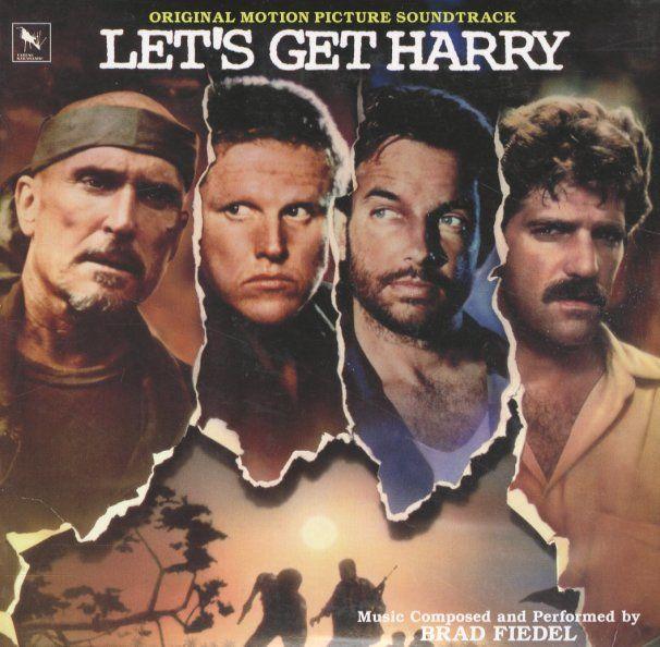 Portada de Álbum "Let's Get Harry", de Brad Fiedel