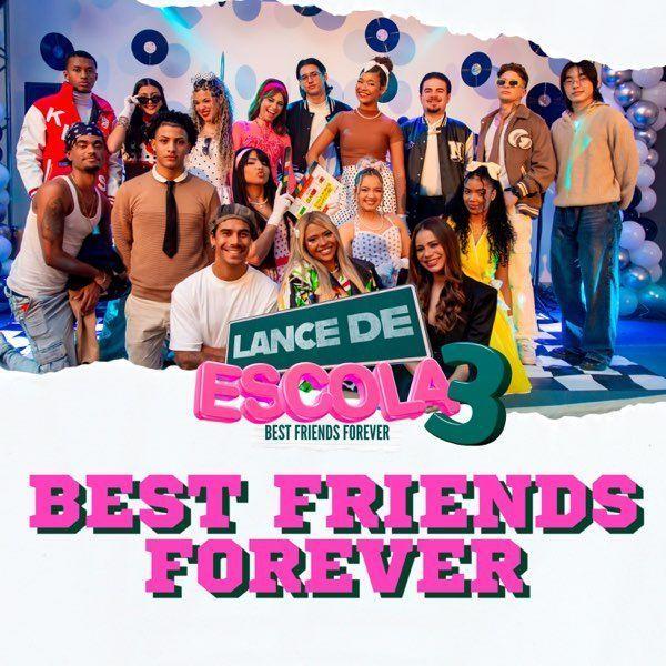 Capa do álbum "Lance de Escola (Vol. 3)", de Kysha e Mine