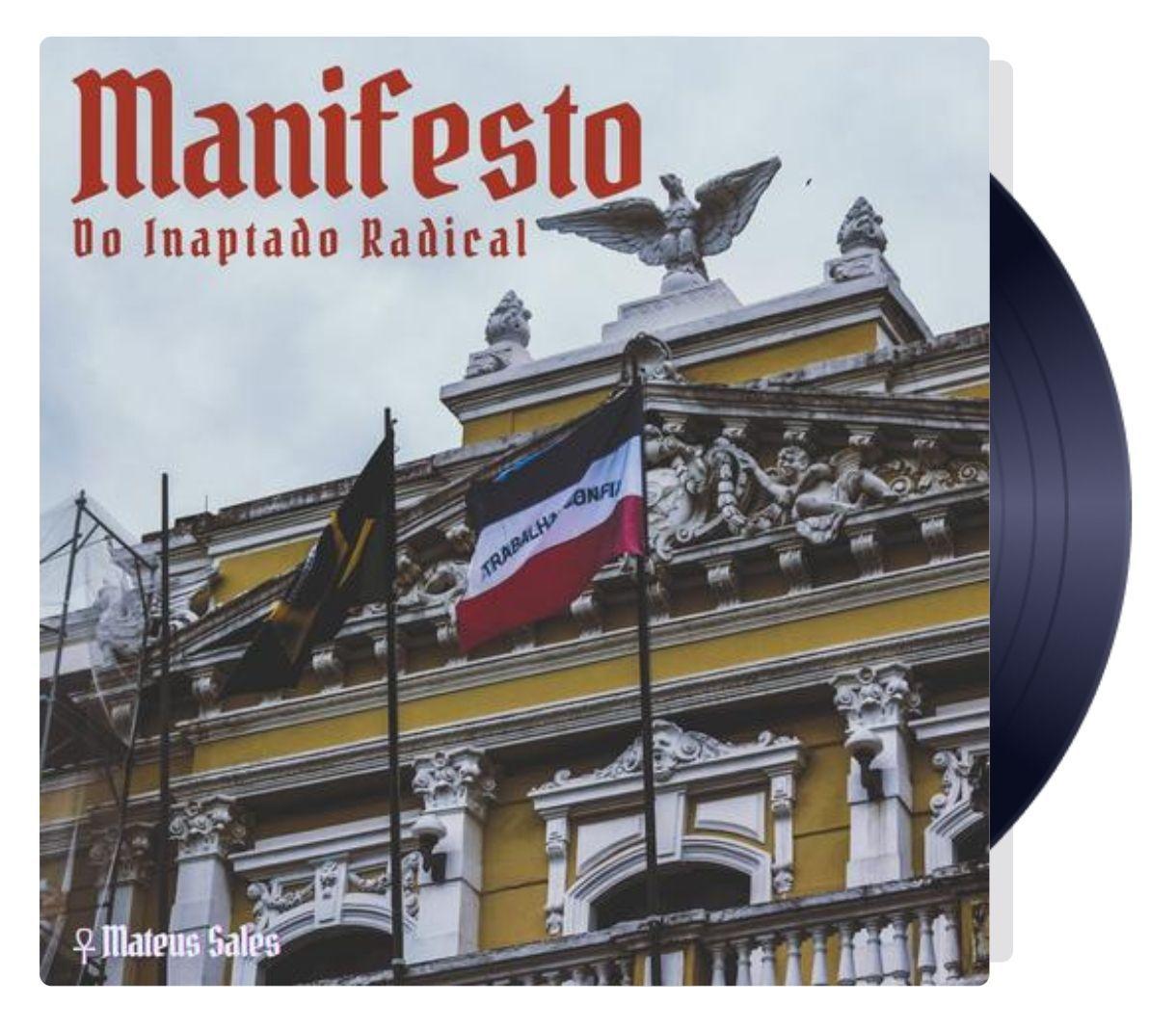 Capa do Single/EP "Manifesto Do Inaptado Radical", de Mateus Sales