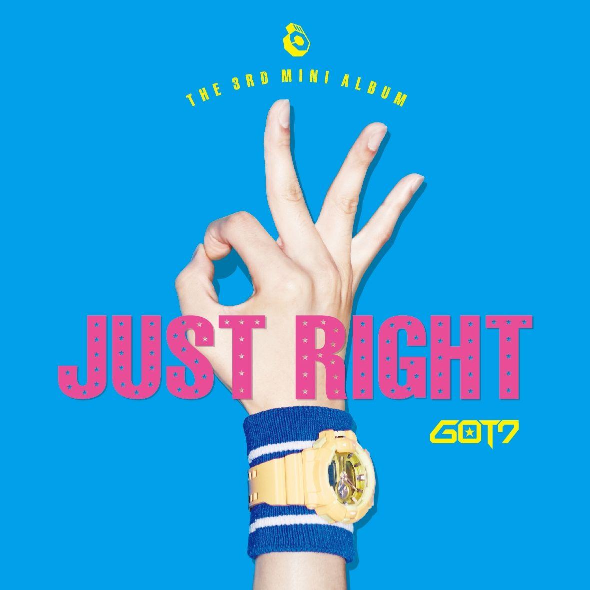 Portada de Álbum "Just Right", de GOT7