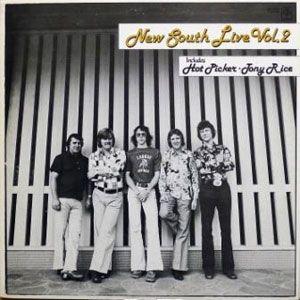 Album cover of "New South Live - Vol.2" by J.D. Crowe and The New South