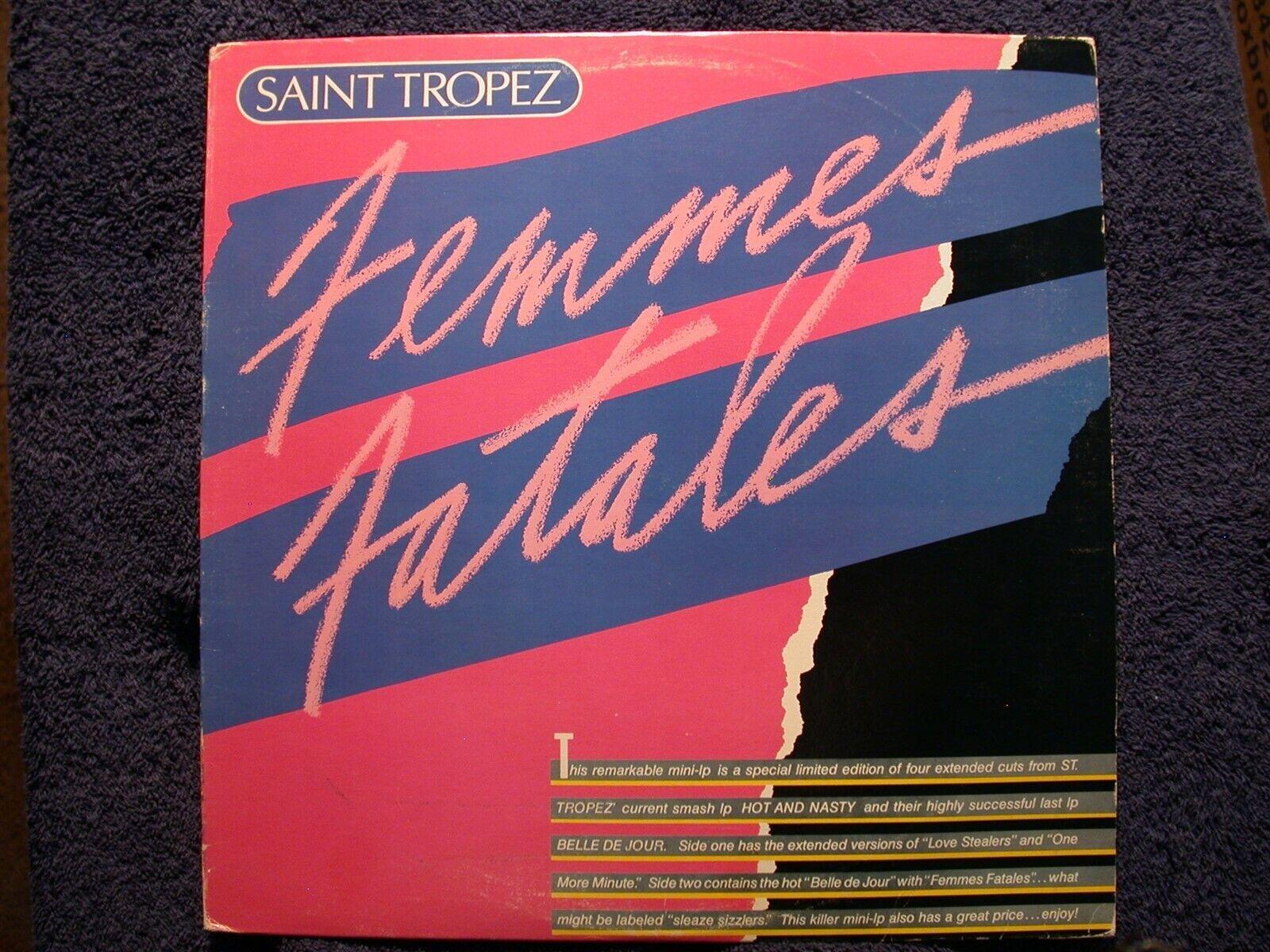 Portada de Álbum "Femmes Fatales", de Saint Tropez