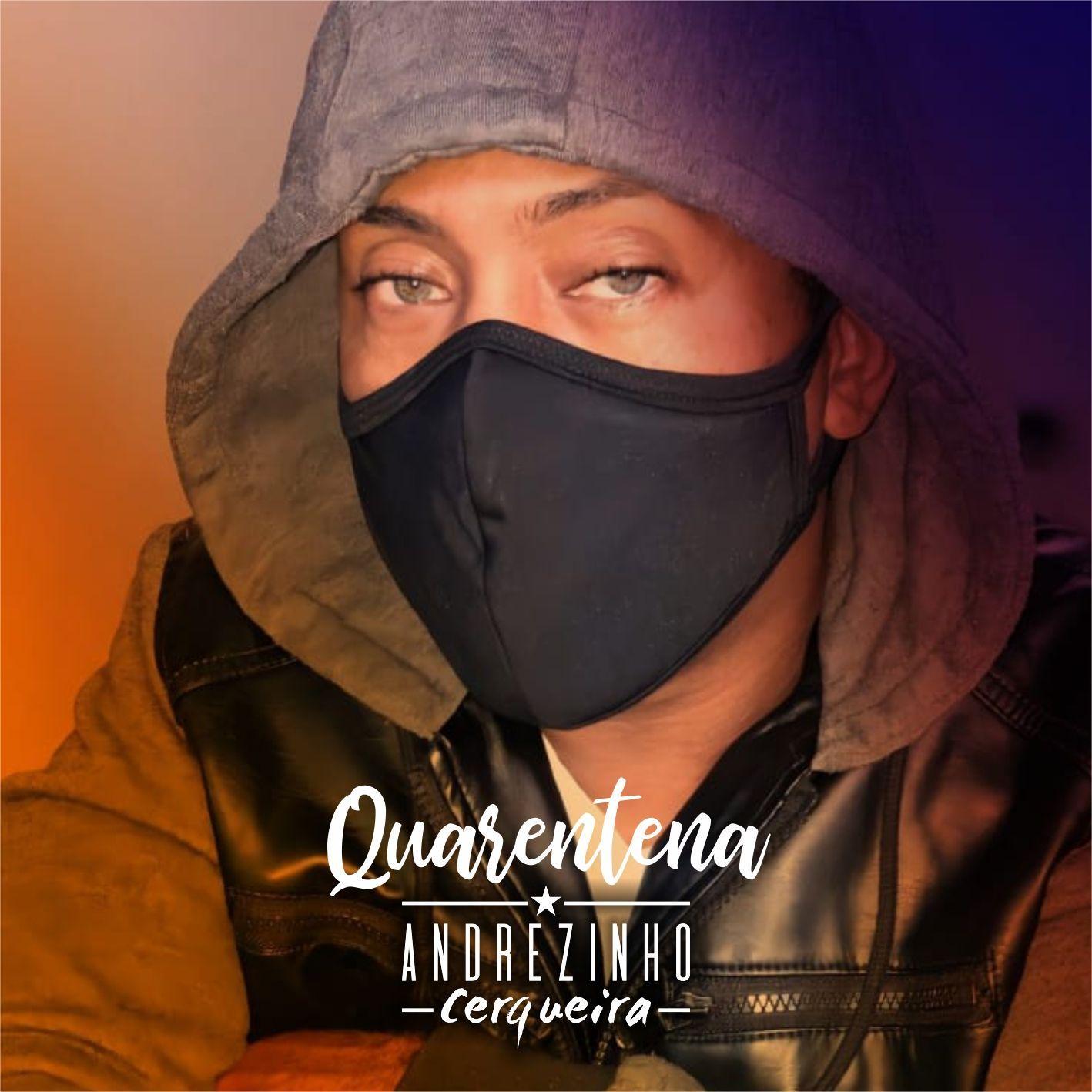 Portada de Álbum "Quarentena", de Andrezinho Cerqueira