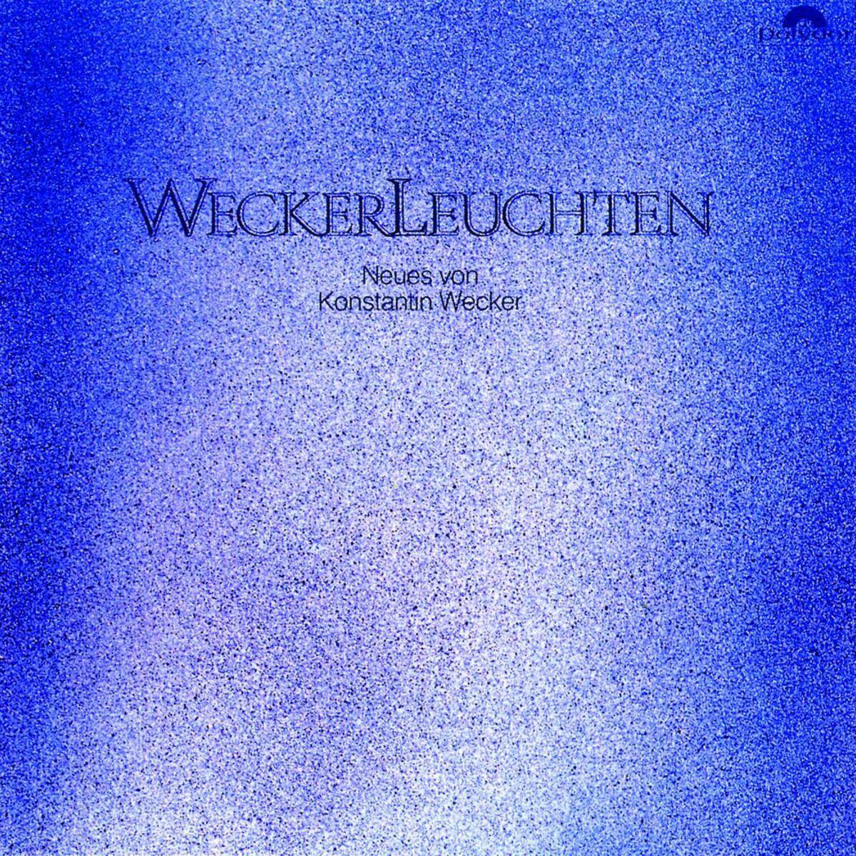 Portada del álbum "Weckerleuchten", de Konstantin Wecker