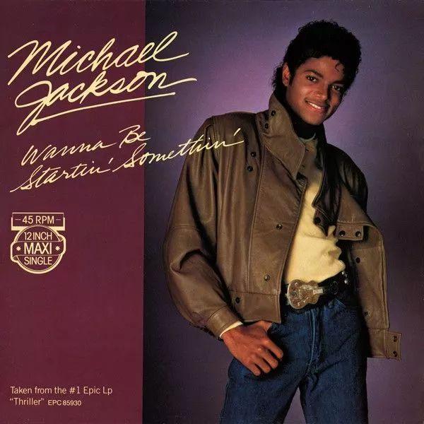 Capa do álbum "Wanna Be Startin' Somethin'", de Michael Jackson
