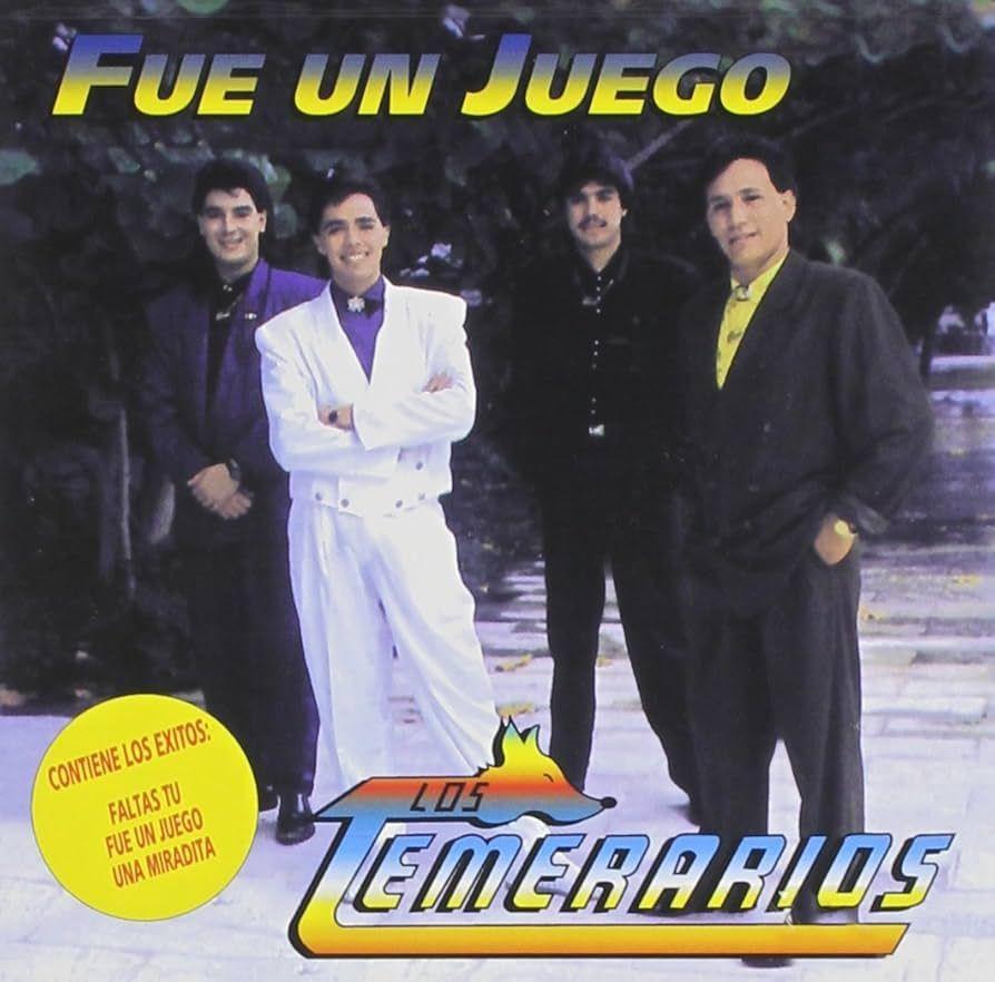Portada del álbum "Fue Un Juego", de Los Temerarios