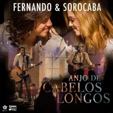 Portada de Álbum "Anjo de Cabelos Longos", de Fernando e Sorocaba