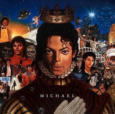 Capa do Álbum "Michael", de Michael Jackson