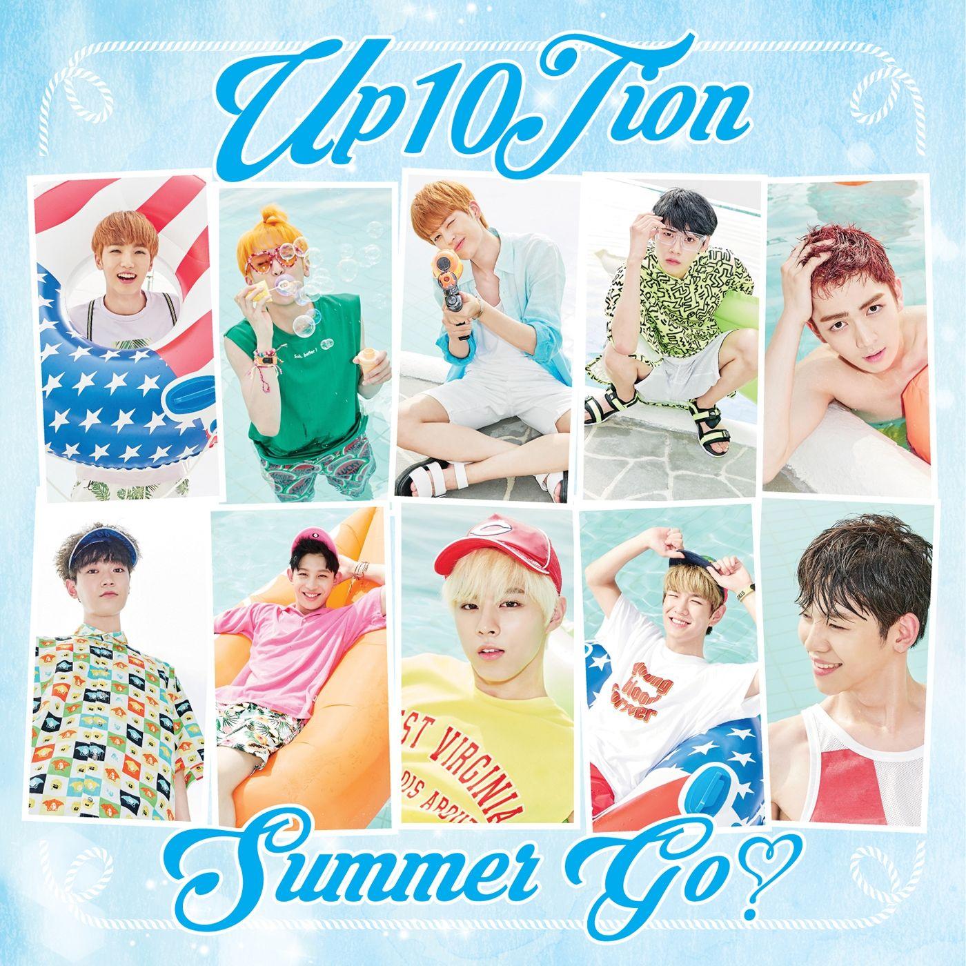Capa do Álbum "Summer Go", de UP10TION
