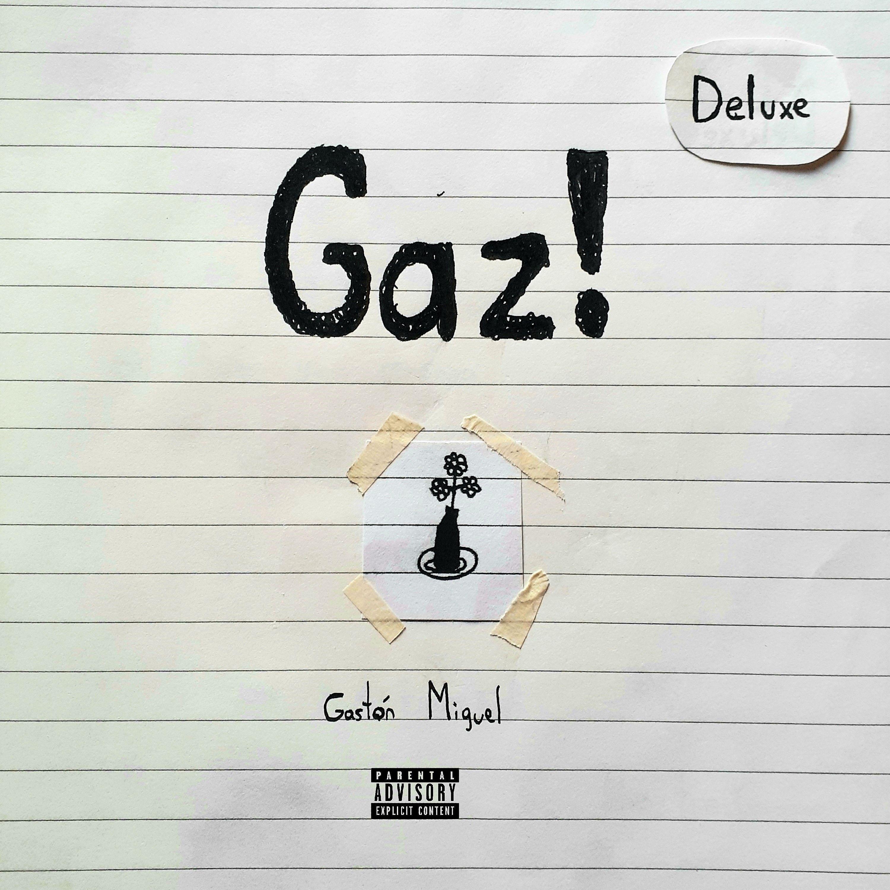 Capa do Álbum "Gaz! (Deluxe)", de Gastón Miguel