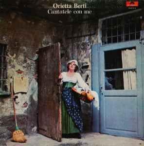 Portada de Álbum "Cantatele Con Me", de Orietta Berti
