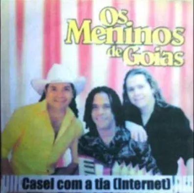 Portada de Álbum "Casei Com a Tia", de Meninos de Goiás