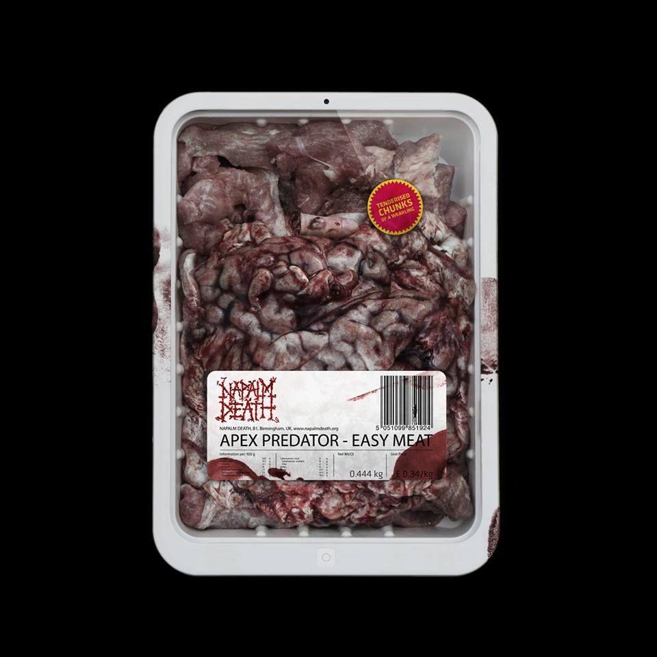 Portada de Álbum "Apex Predator - Easy Meat", de Napalm Death