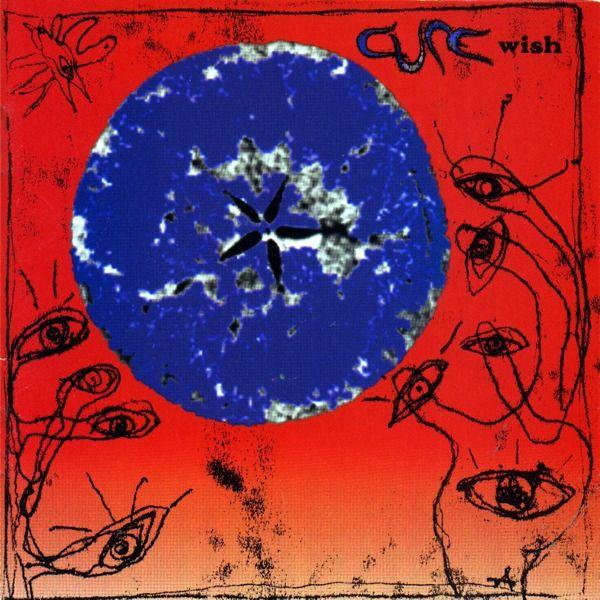 Portada del álbum "Wish", de The Cure