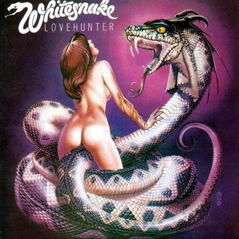 Portada del álbum "Lovehunter", de Whitesnake