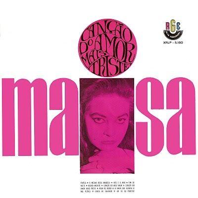 Portada de Álbum "Canção do Amor Mais Triste", de Maysa