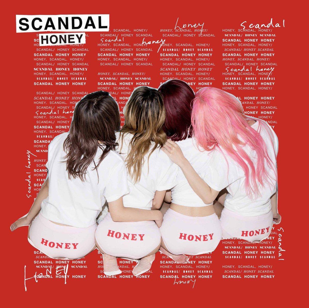 Capa do Álbum "HONEY", de Scandal