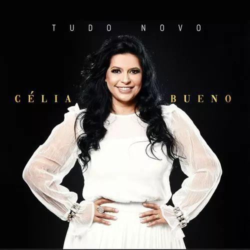 Portada de Álbum "Tudo Novo", de Célia Bueno