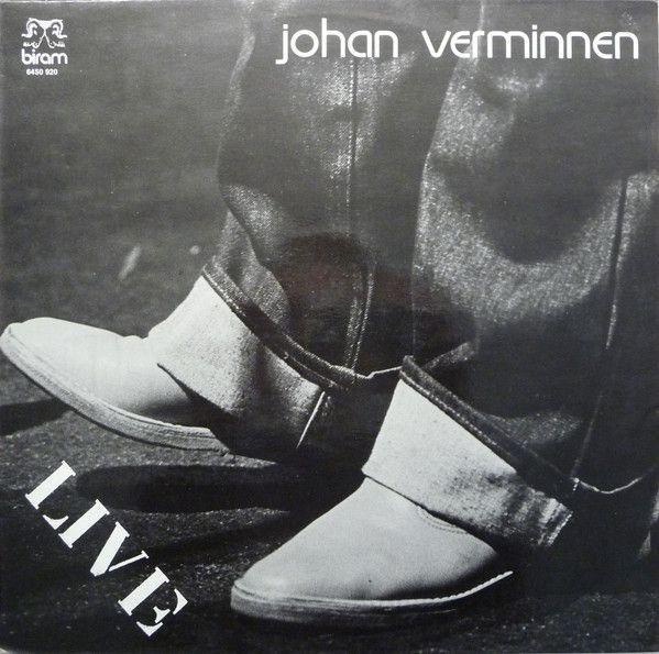 Capa do álbum "Live", de Johan Verminnen