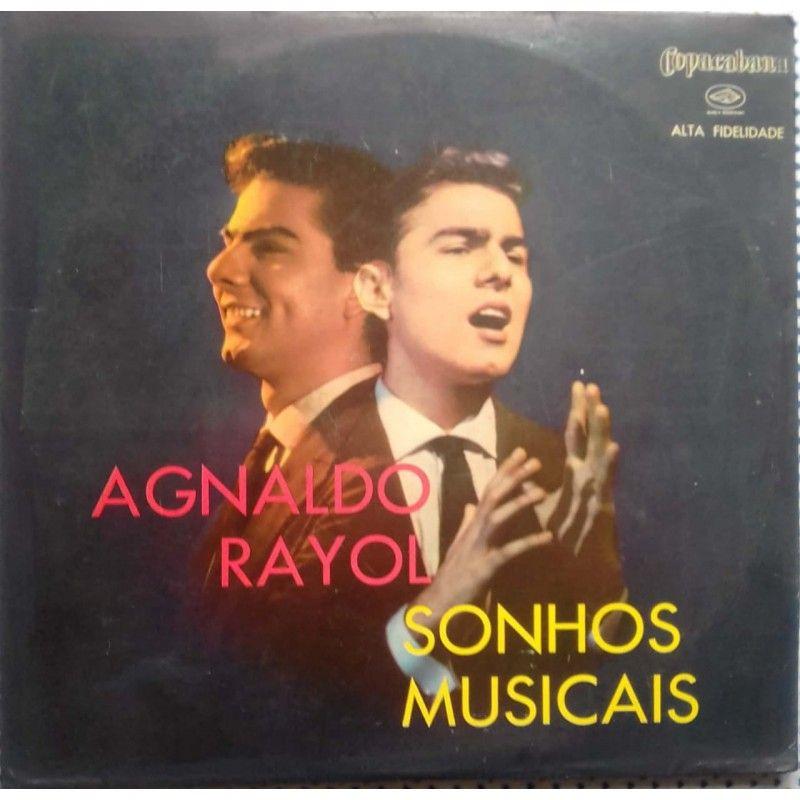Capa do álbum "Sonhos Musicais", de Agnaldo Rayol