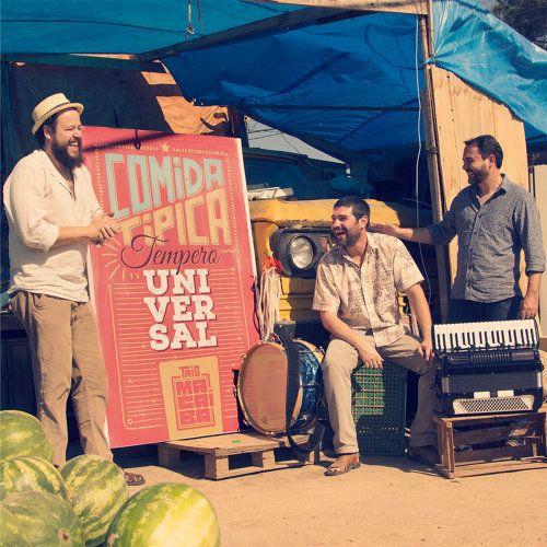 Portada de Álbum "Comida Típica Tempero Universal", de Trio Macaíba