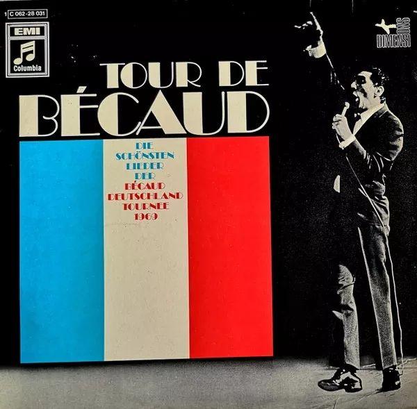 Portada del álbum "Tour De Bécaud", de Gilbert Becaud