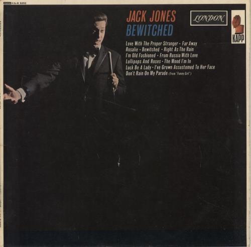 Capa do Álbum "Bewitched", de Jack Jones