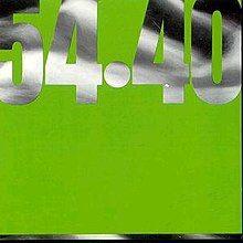 Capa do Álbum "54-40", de 54-40