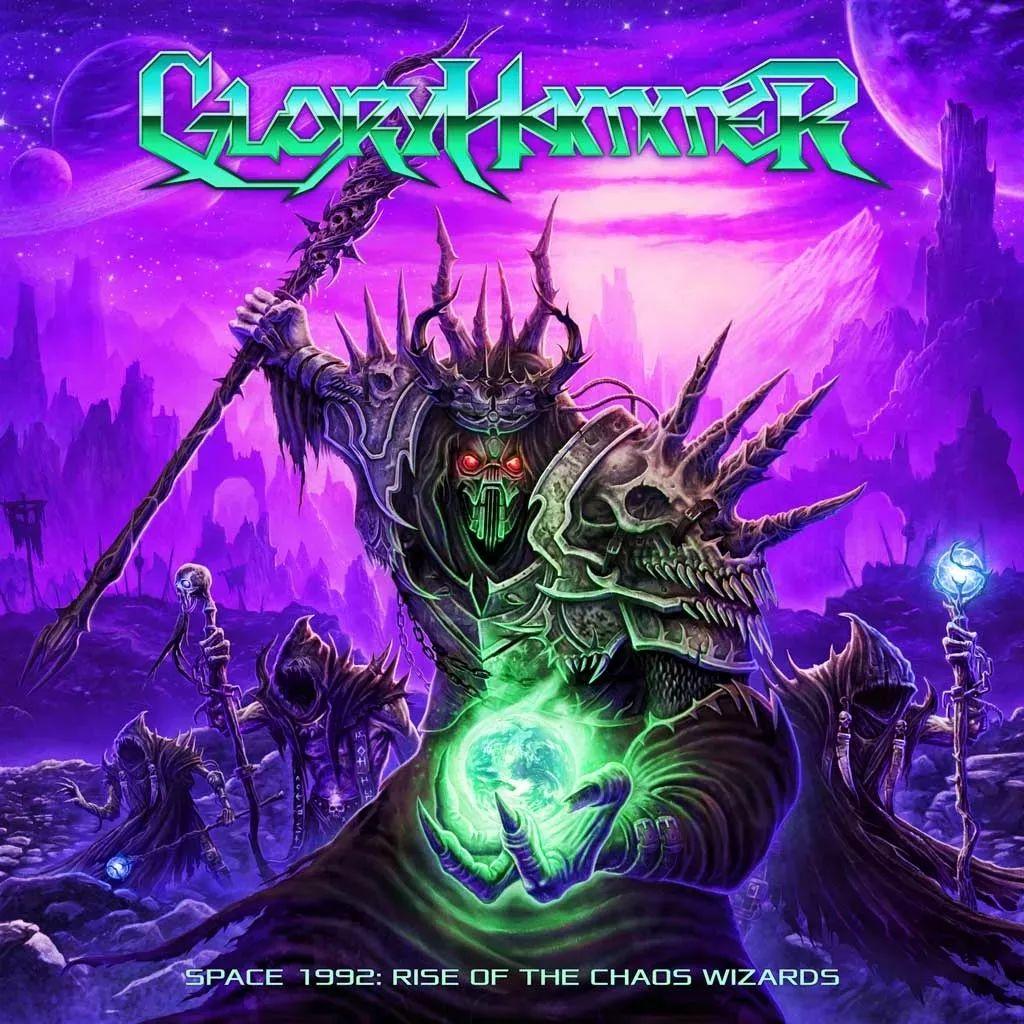 Capa do Álbum "Space 1992: Rise of the Chaos Wizards", de Gloryhammer