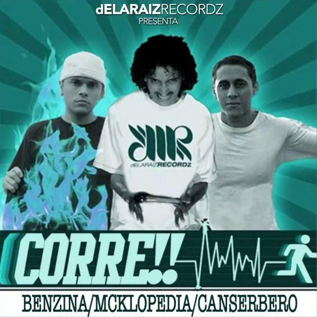 Portada de Sencillo/EP "Corre", de Canserbero