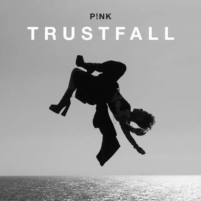 Capa do álbum "TRUSTFALL", de P!nk