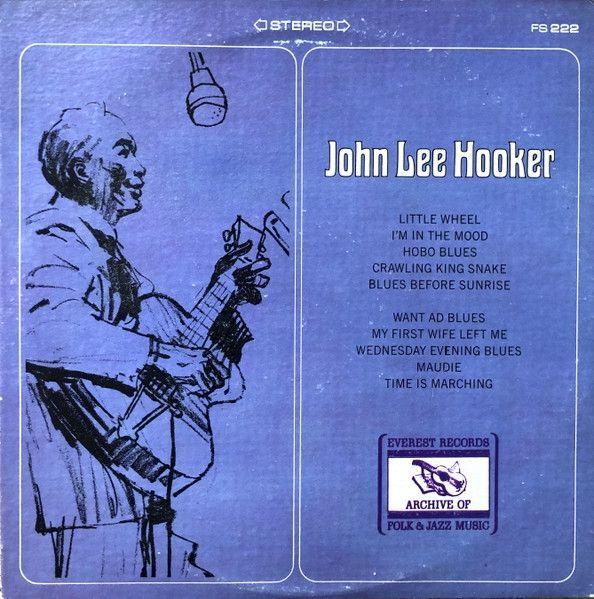 Portada del álbum "John Lee Hooker (1968)", de John Lee Hooker