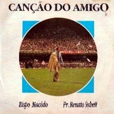 Capa do álbum "Canção do Amigo", de Renato Suhett