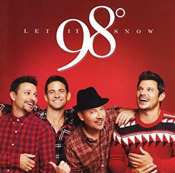 Portada de Álbum "Let It Snow", de 98 Degrees