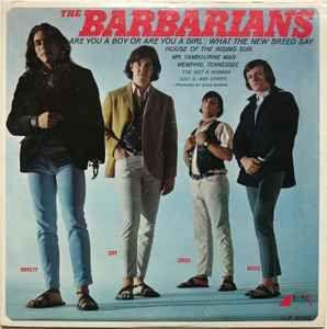 Portada de Álbum "The Barbarians ", de The Barbarians