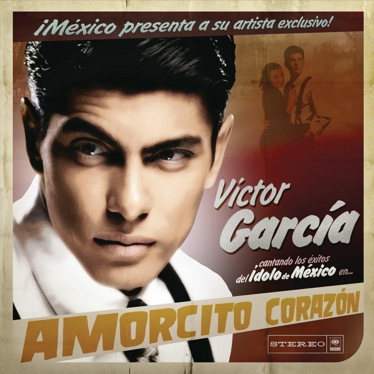 Portada de Álbum "Amorcito Corazón", de Victor Garcia