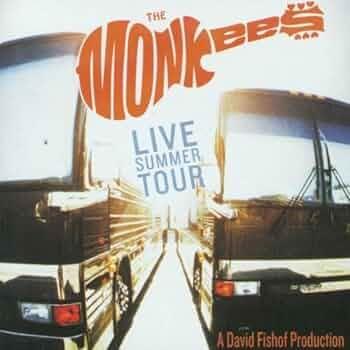 Portada del álbum "Live Summer Tour", de The Monkees