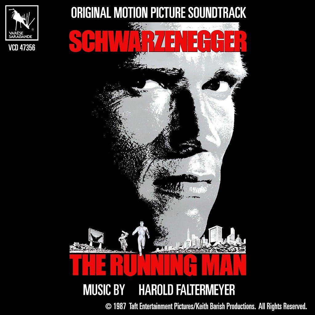 Capa do Álbum "The Running Man", de Harold Faltermeyer
