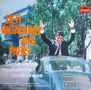Capa do Álbum "Der Vagabund Aus Paris. Sascha Distels Musikalische Geständnisse", de Sacha Distel
