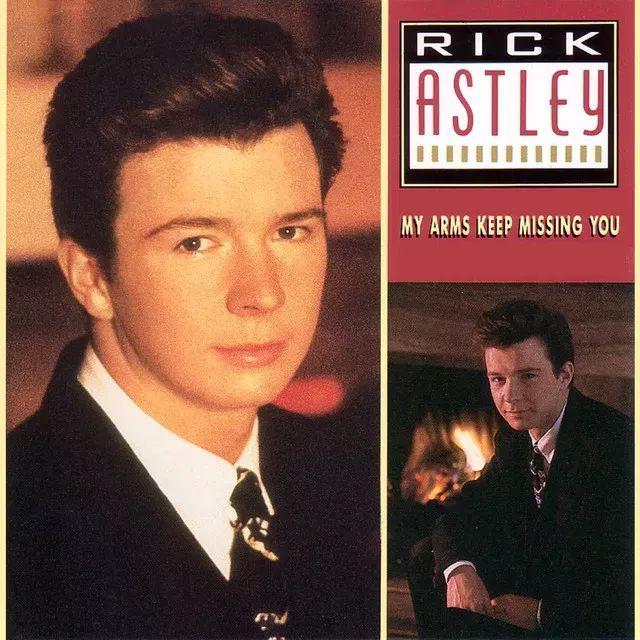 Capa do álbum "My Arms Keep Missing You (EP)", de Rick Astley