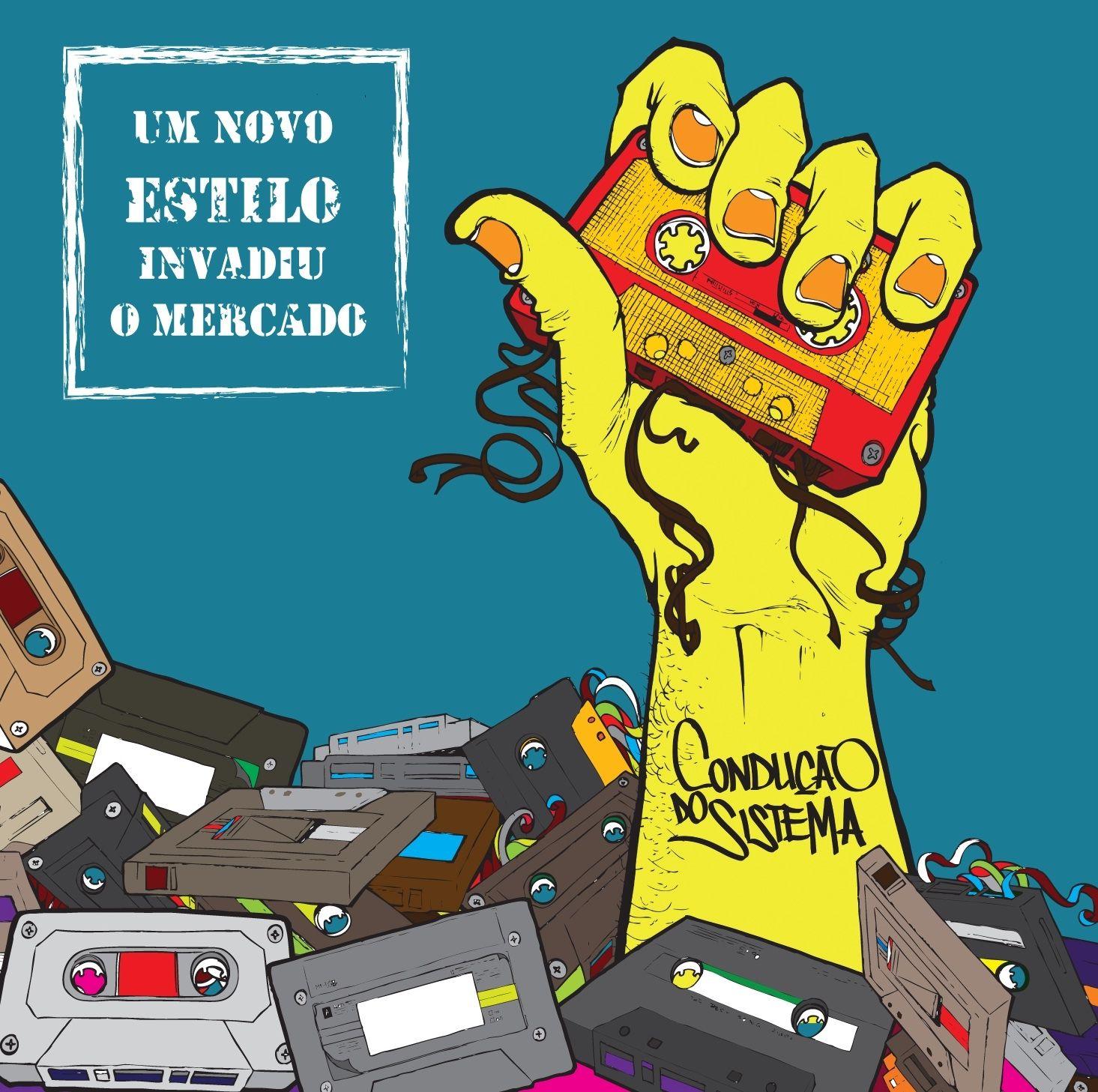 Portada de Álbum "Um Novo Estilo Invadiu o Mercado", de Condução do Sistema