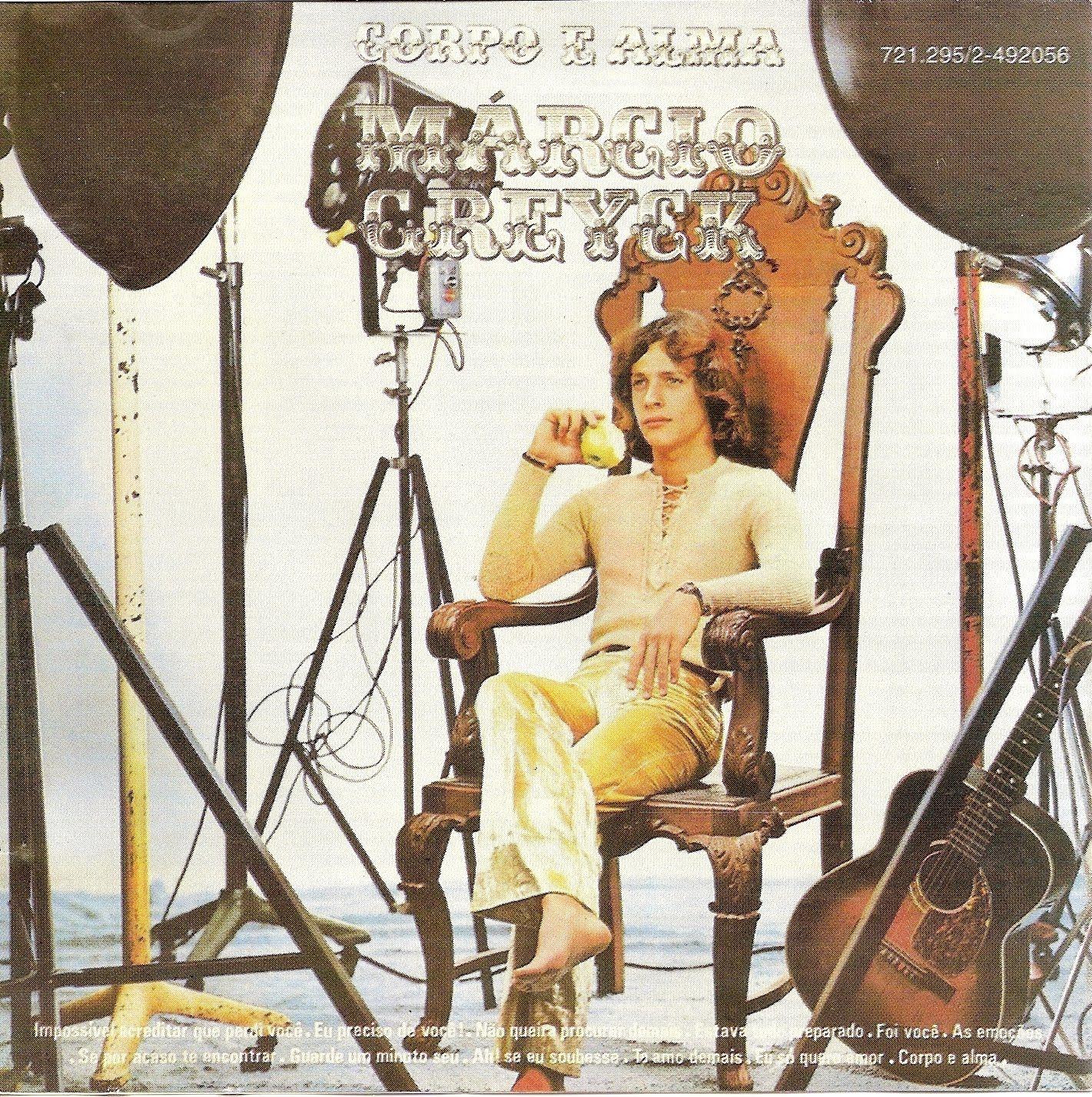 Portada de Álbum "Corpo e Alma", de Márcio Greyck