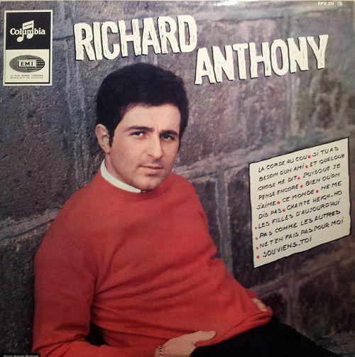 Portada de Álbum "La Corde Au Cou", de Richard Anthony