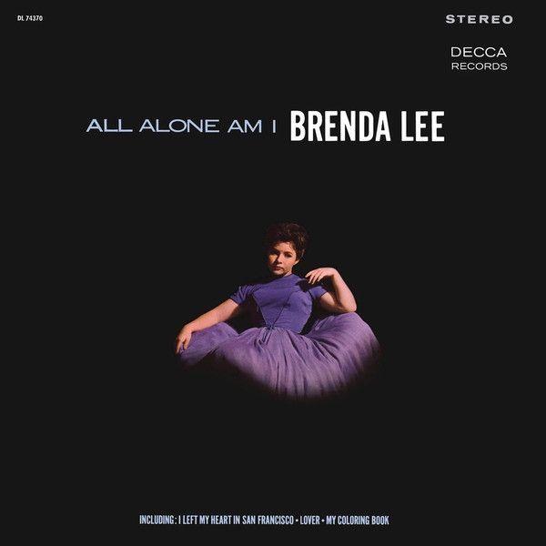 Capa do Álbum "All Alone Am I ", de Brenda Lee