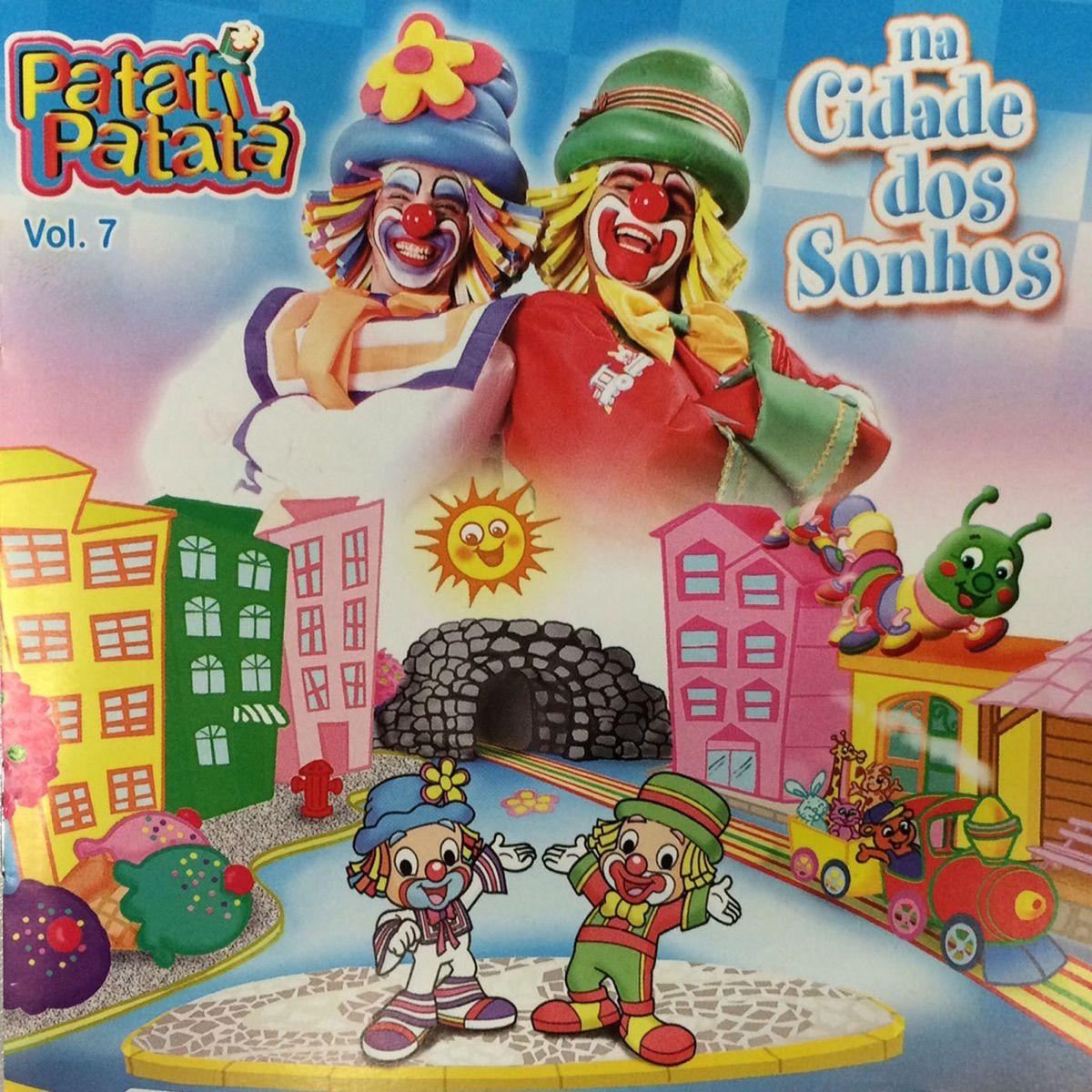 Capa do álbum "Na Cidade dos Sonhos", de  Patati Patatá