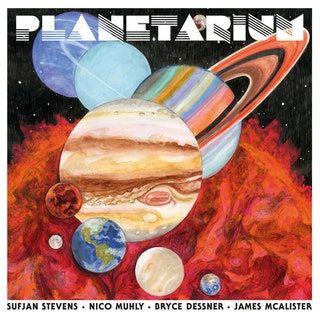 Capa do álbum "Planetarium", de Sufjan Stevens