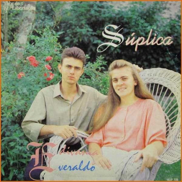 Portada de Álbum "Súplica", de Edvania e Everaldo